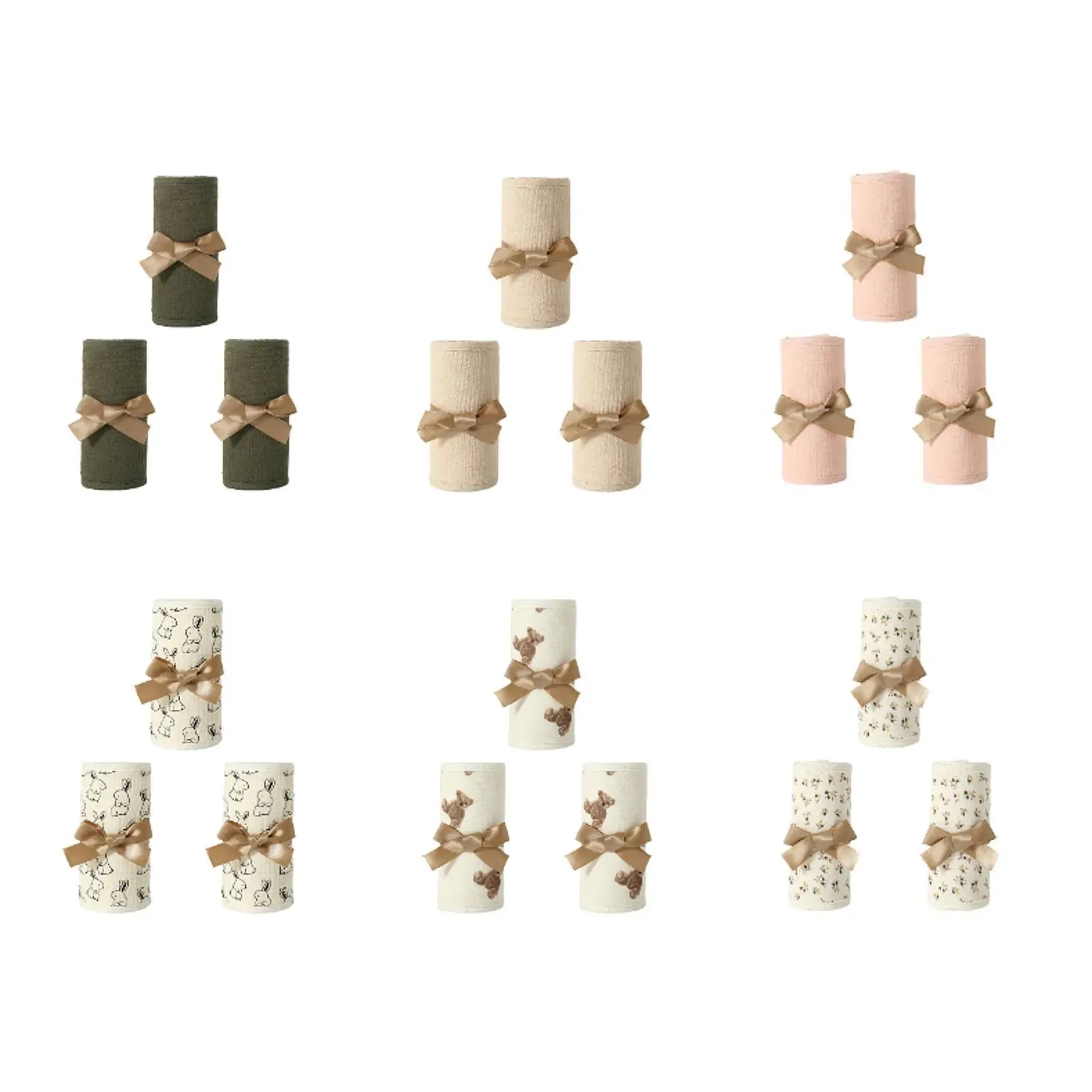 4x capas de trilho de cama de bebê respirável acessório de berçário algodão berço proteção envoltório borda pára-choques de cama para recém-nascidos crianças