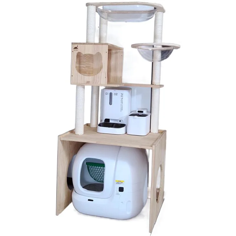 

Full floor intelligent automatic cat litter box, toilet cabinet