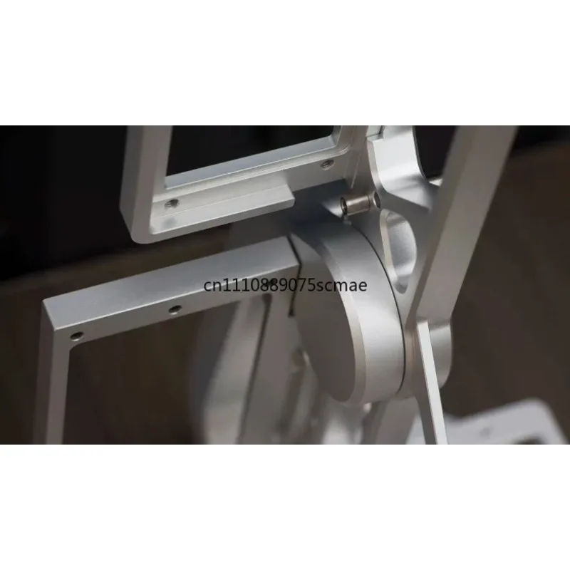 Aluminum Alloy Open ITX Computer Case Adjustable Tilt Angle Mini ITX PC Test Rack Chassis