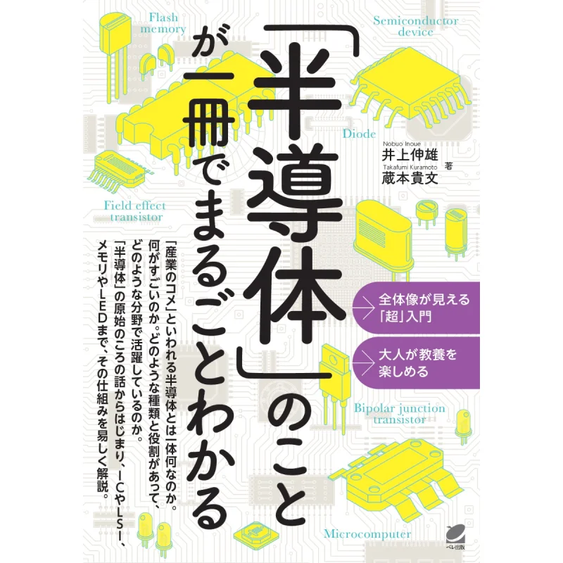 You Can Learn All About Semiconductors In One Book Nobuo Inoue Takafumi Kuramoto Belle Publishing 9784860646714 Book