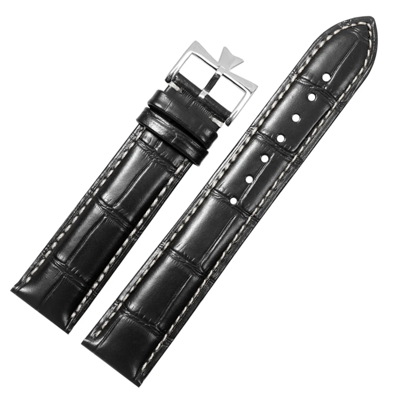 For Constantin Watch Strap Genuine Leather Men's VC Heritage Art Master Wulu Series Needle Buckle Watchband 20mm 21mm 22mm 23mm