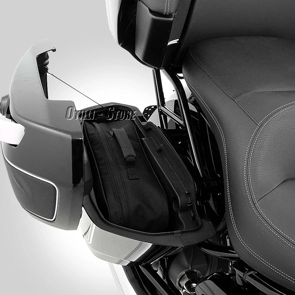 Motorcycle Saddle Bags For BMW R18 B R 18 Transcontinental K1600B Side Luggage Bags K 1600 B Touring Pannier Lining Bags - Image 2