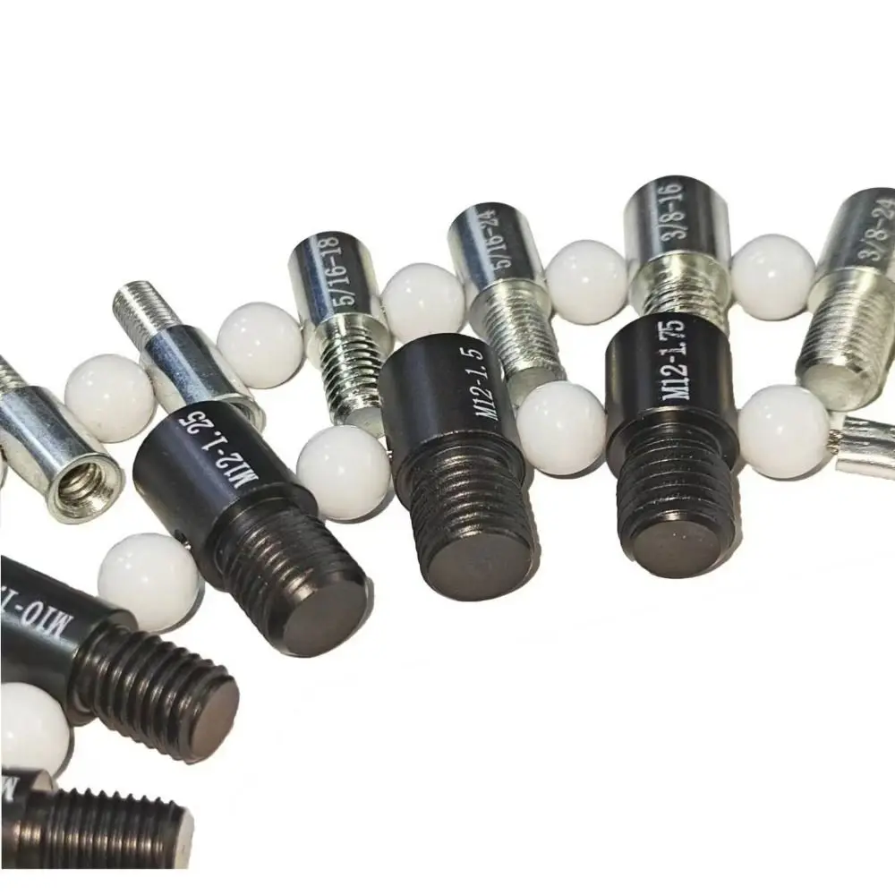 26Pcs Nut and Bolt Thread Checker Set Precise Inch and Metric Size Thread Checker Lightweight Universal Thread Measuring Tools
