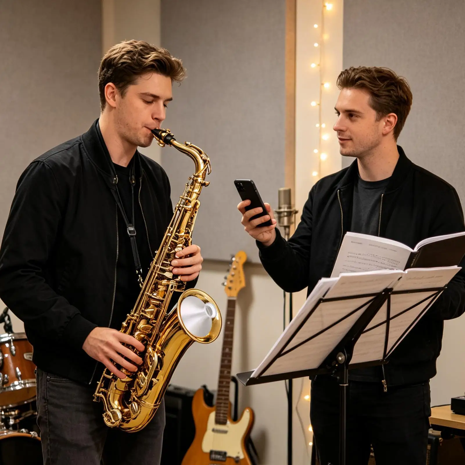 Tenor Sax Mute Noise-Reducing Quick Setup Lightweight Portable Tenor Saxophone Mute Sound Dampener For Music Studio Classroom