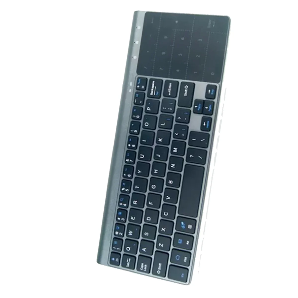 AB01 Keyboard Mini Nirkabel Bluetooth dengan Touchpad Numerik untuk Notebook PC Smart TV Portabel 59 Tombol Keyboard Mini Nirkabel