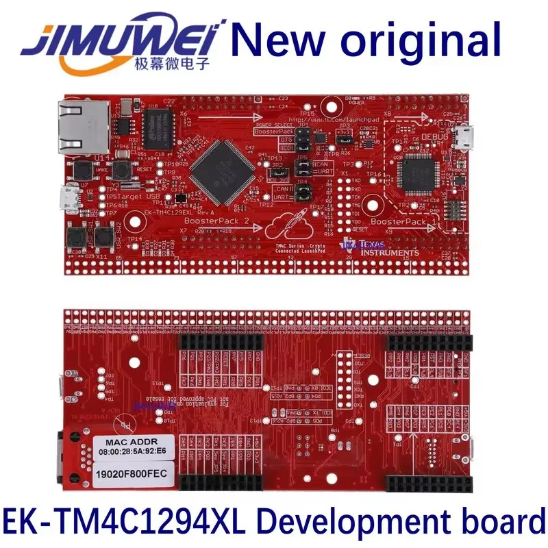 

EK-TM4C1294XL Tiva C TM4C1294NPDT MCU connected to LaunchPad development board