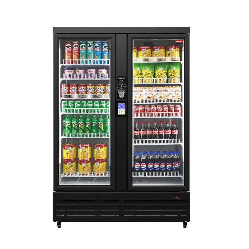 

Customized Smart AI Vending Machine for Contactless Grab & Go, Multi-Item Combo Vending with APP Management & Cashless Payment