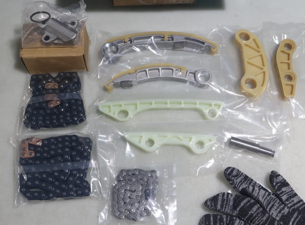 ชุดโซ่ไทม์มิ่ง N16A สำหรับเครื่องยนต์ CRV N16A ปี 2017 รุ่น 14401-R20-G01 14402-R20-G01 12550-R20-G01 KH-17