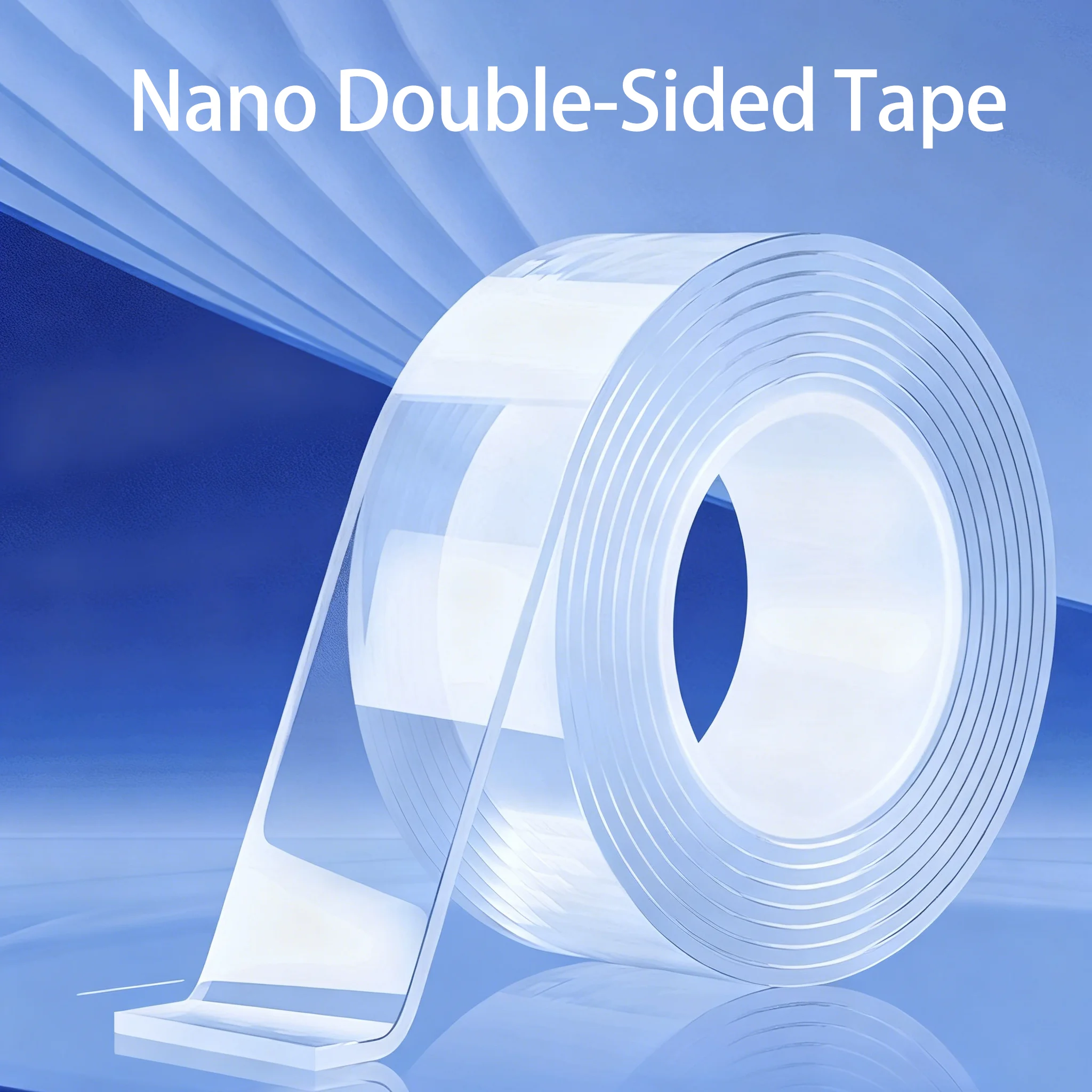 Nano Tape Double-Sided Adhesive High Viscosity for Wall Fixing No Trace Home Improvement Decorative Supplies