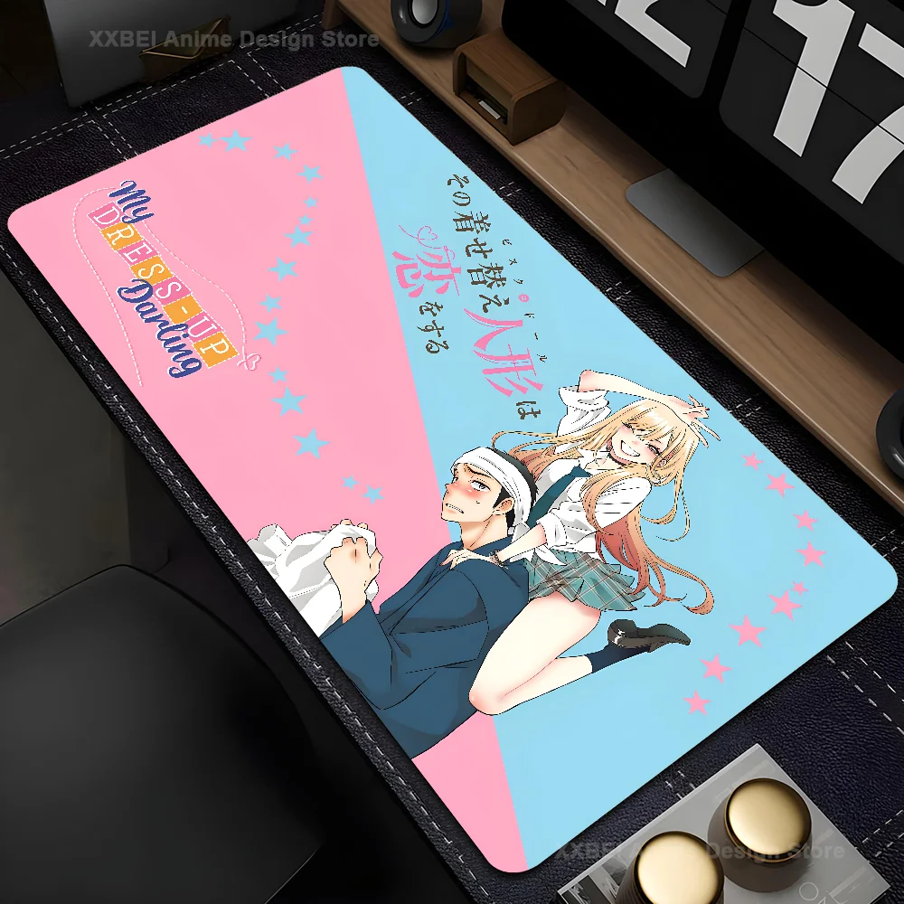 Anime M-My Dress Up Darling Mousepad Mouse Mat Desk Mat With Pad Gaming Accessories Prime Gaming XXL Keyboard Pad Padding Mat