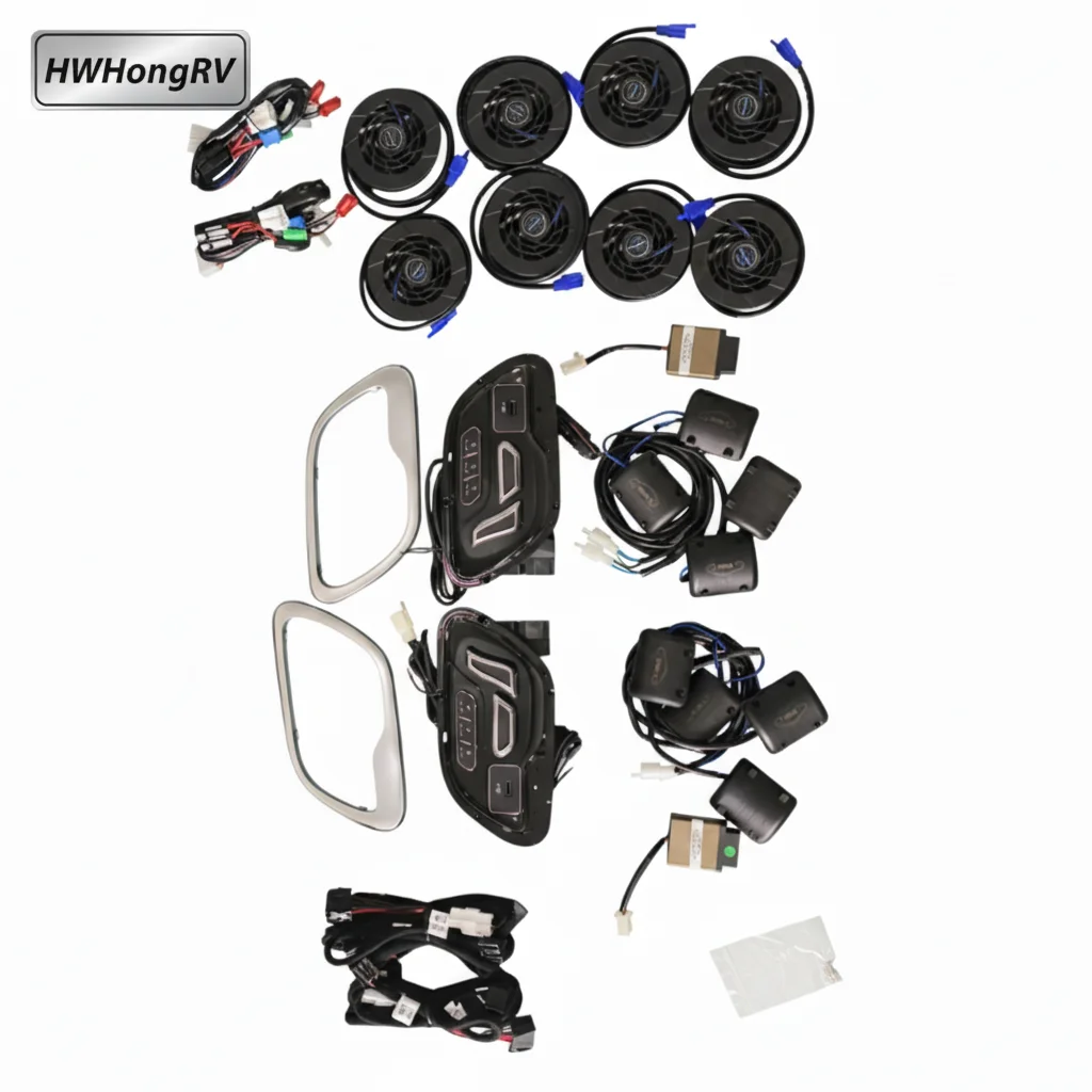 

Limousine Seats Control System RV Van Seat Heating and Ventilation Kit Campervan Accessories Set