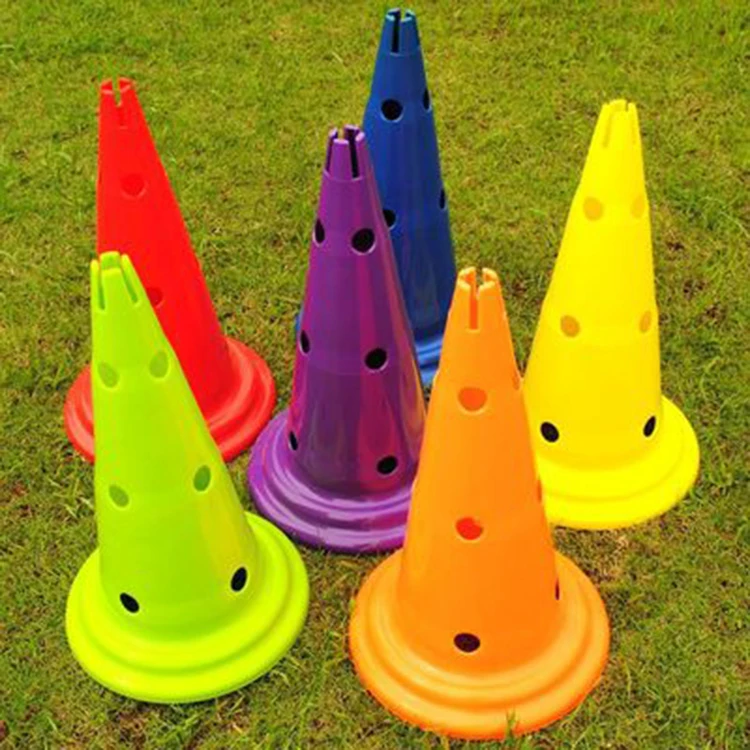 中国サプライヤー 30cm サッカー トレーニング コーン マーカー 5 個
