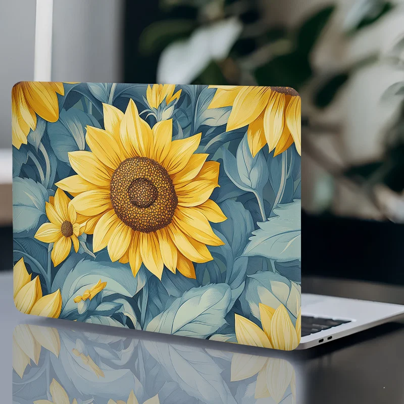 

[Roller packaging] Laptop sticker, don't be afraid of sticking it bad, sunflower theme easy self-adhesive laptop sticker, suitab