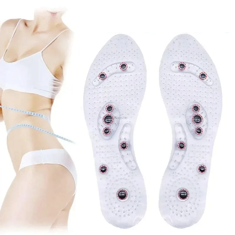 

Silicone Insole Foot Care Massage Insoles Man and Woman Lose Weight Insoles Pressure Relief Pain Pad Insert Accessories