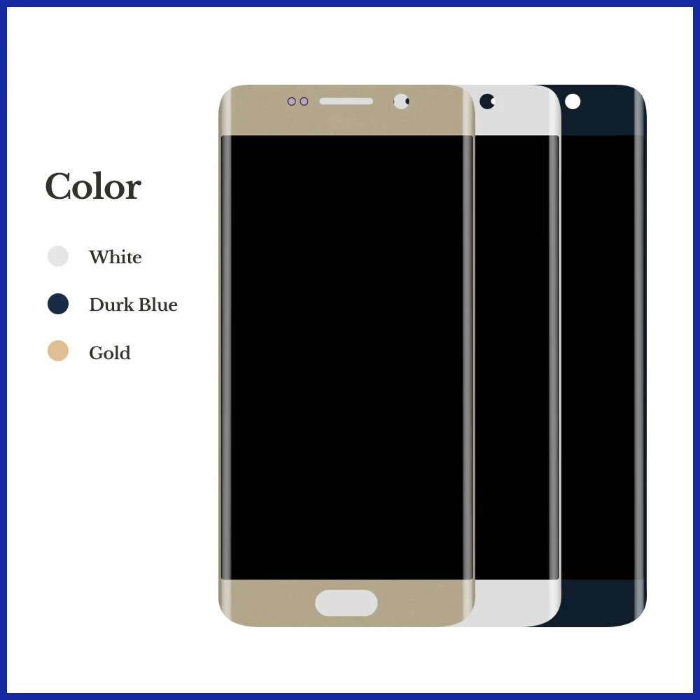 LCD Amoled testato al 100% per SAMSUNG Galaxy S6 Edge Plus G928G Display LCD Touch Screen Digitizer Assembly Display monolitico