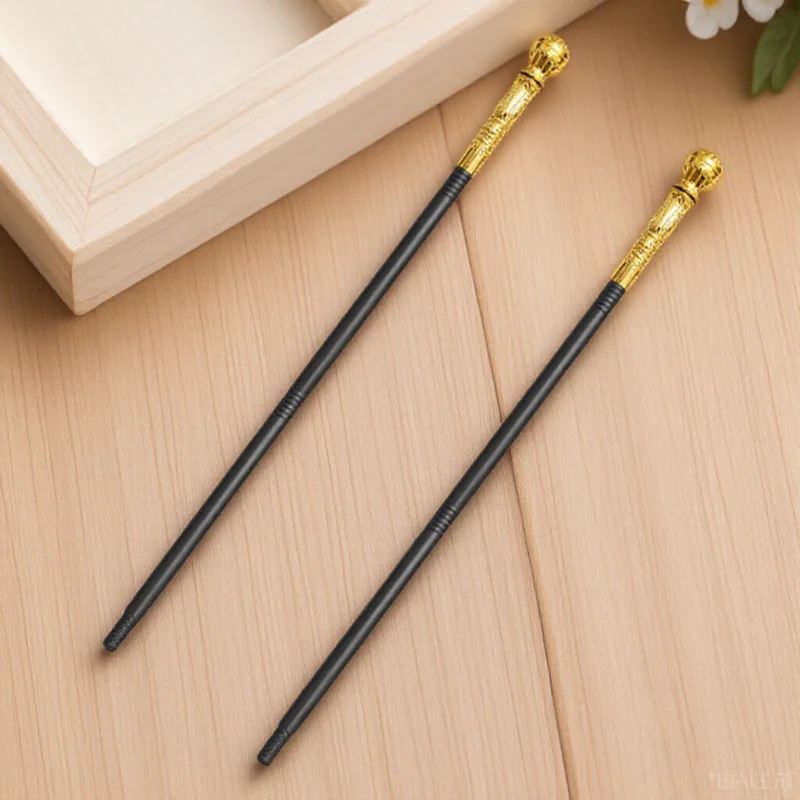 2個 キングセプター プラスチック製コスチューム ウォーキングケーン 3セクション 分解可能デザイン ハロウィン コスプレ 誕生日パーティー ステージ用