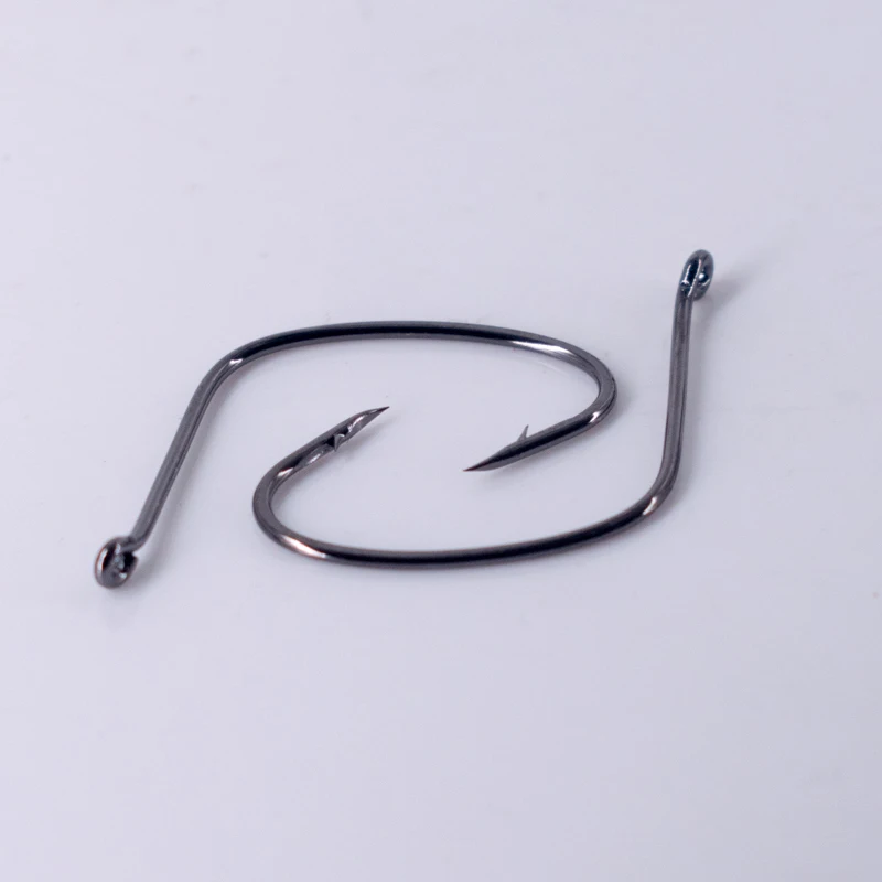 

50pcs/pack Hi Carbon Steel Fishing Hooks Sharp Tip Circle Fish Hook Wide Gap Fishhooks Caught All The Fish Fishing Accessories