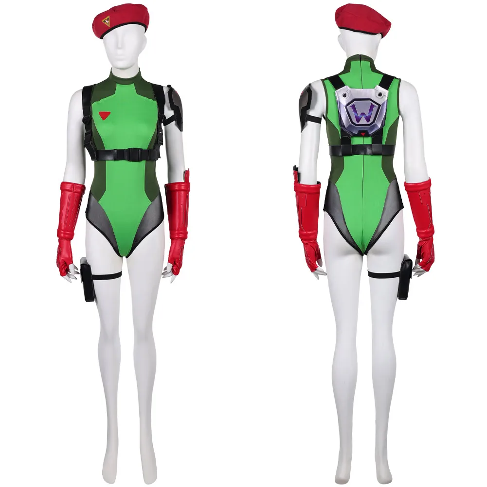 فستان بتصميم حالم OW كامي الأبيض تأثيري للنساء ملابس القبعات لعبة SF زي الكبار امرأة لعب الأدوار فانتازيا ملابس الحفلات #6