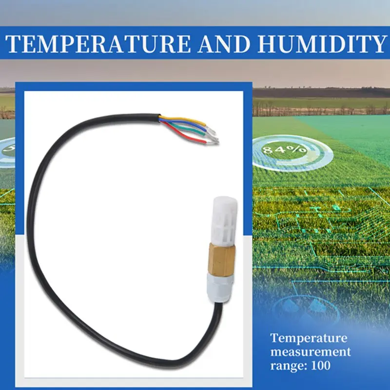 FULL-SHT30 방수 온도 및 습도 센서 프로브, 디지털 온도 및 습도 환경 모니터링 센서