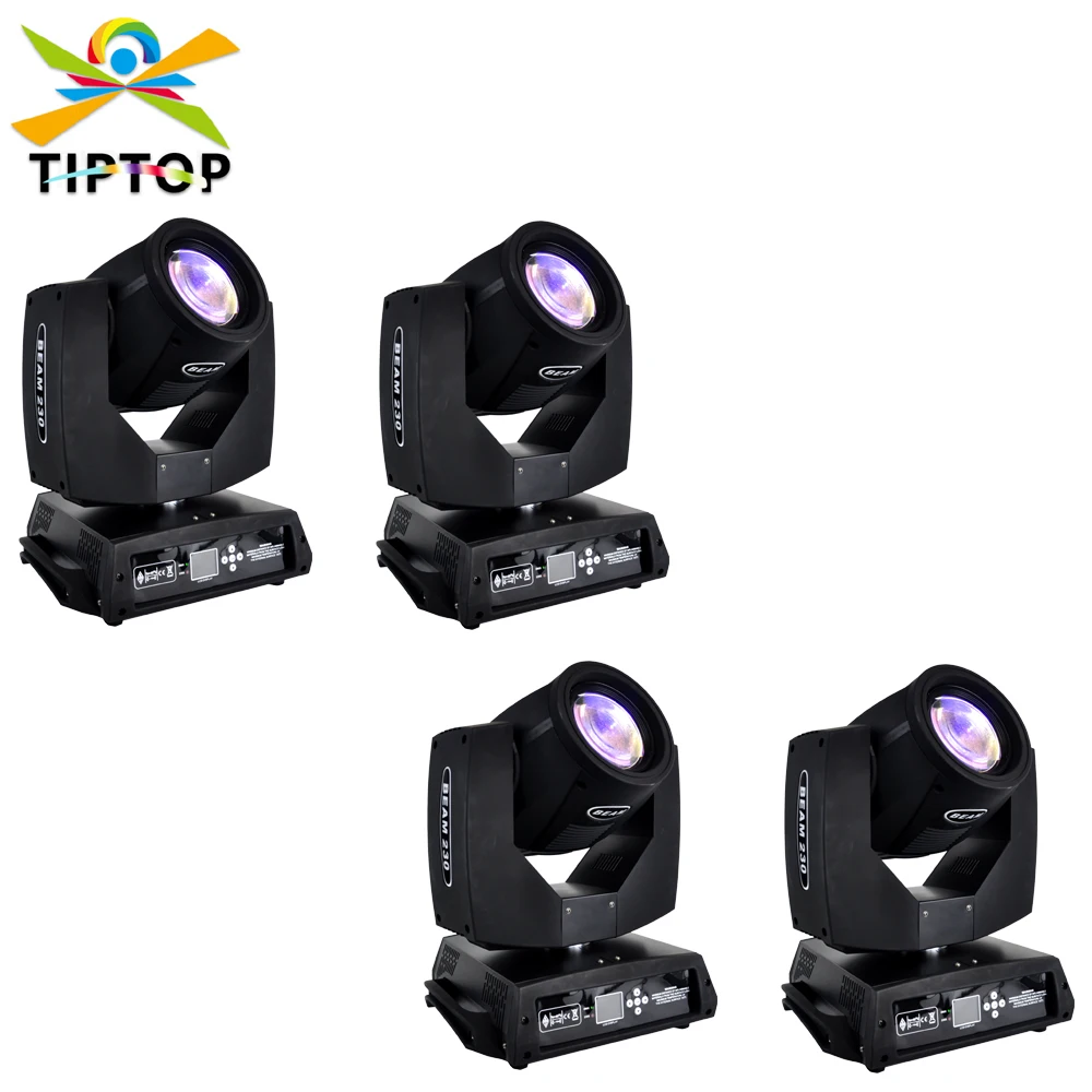 

TIPTOP 4XLOT 230W Sharpy Beam 7R Beam Moving Head Light 7R 230W Stage DMX Spot Light Clay Paky Sharpy Beam Moving Head Light
