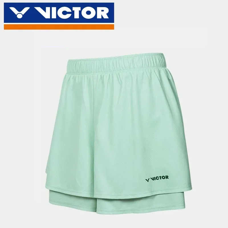 

VICTOR Victory Badminton Uniform Women's Training Series Knitted Sports Culottes Versatile K-46202 Tennis Golf Wear Short Skirts