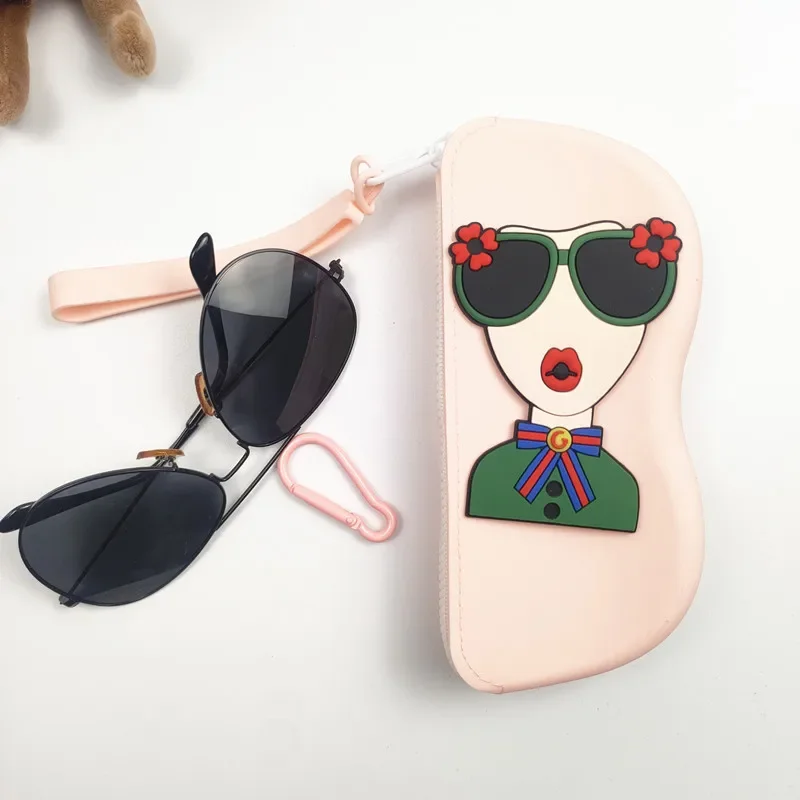 

Multifunctional Silicone Glasses Bag Waterproof Dustproof Silicone Eyeglasses Case Storage Bag Small Items Bag Travel Gift