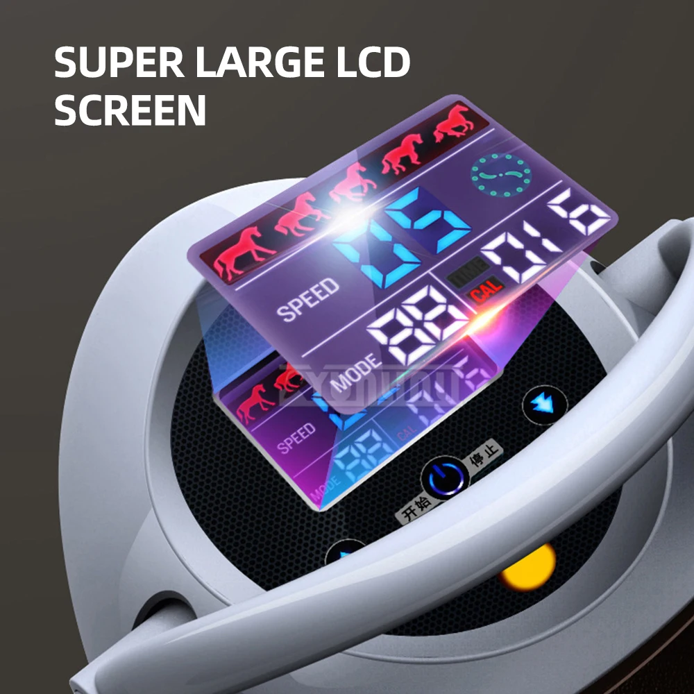 Bodybuilding Slimming Tool,Fitness Equipment;Leg Exercise MachineHorse Riding Machine,Household Fat Burning Shaping,