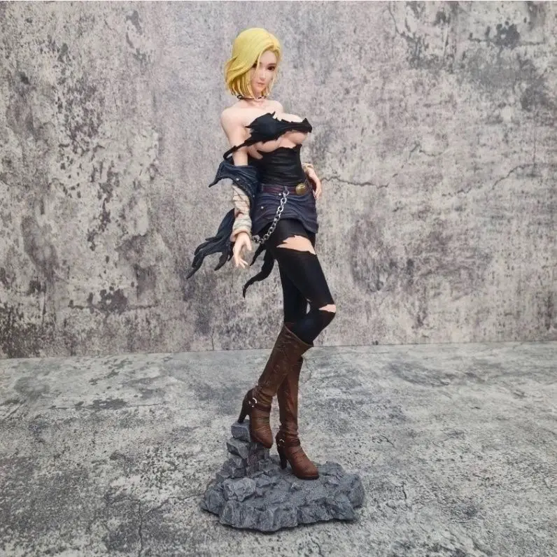 Hot Sale Dragon Ball Android 18 Female Charm Series Anime Figure PVC Statue Collectible Model Desktop Decor Gift for Fans