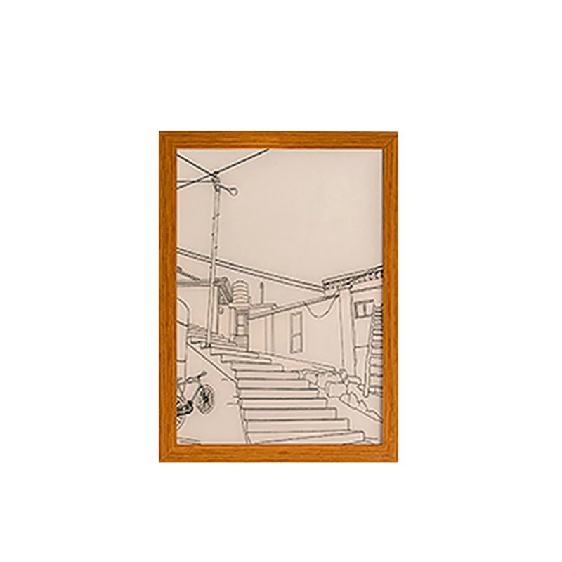 

-WSFS LED Painting Light Night Light Artwork Table Night Lamp For Living Room Bedroom Decorative Wall Lights Gifts