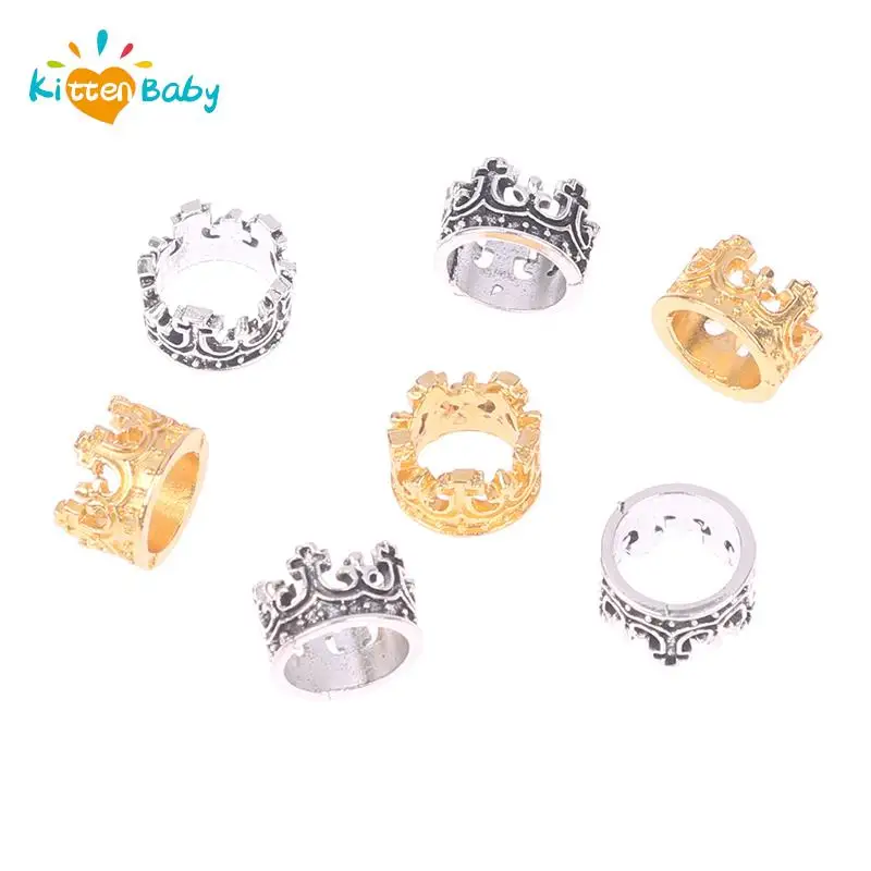 10pcs or 1pc Multi-style Metal Crown Tiara For Doll Accessories 1/6 BJD Dollhouse Hair Accessories Children Toys