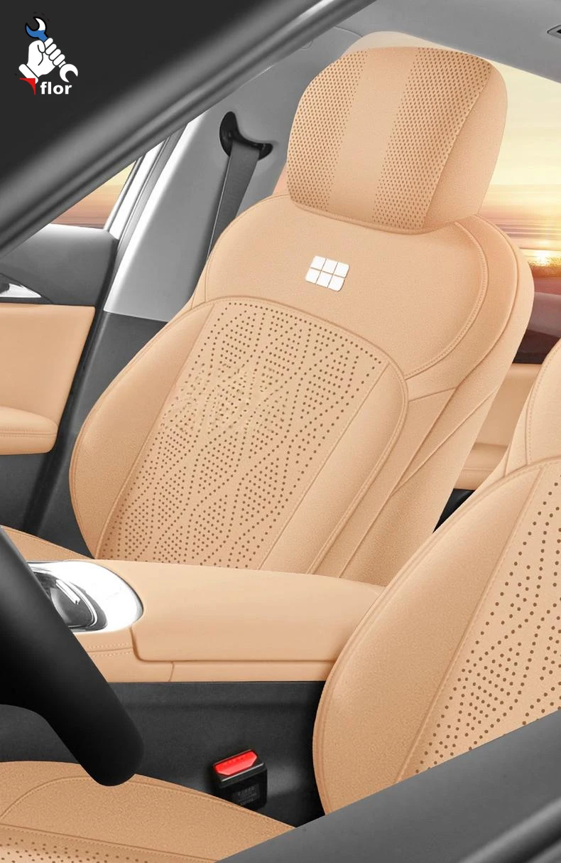 Left-Drive Car Seat Cover For Geely Galaxy A7 2025-2026 Custom Fit Seat Cover Full-Surround Seat Cushion Seat Protection Cover