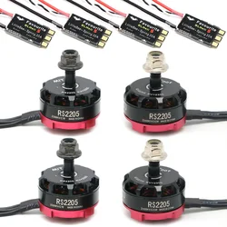 RS2205 2300KV 2205 CW/CCW motore Brushless FVT LittleBee 30A-S ESC BLHeli_S Dshot per FPV Racing Quad Motor FPV Multicopter