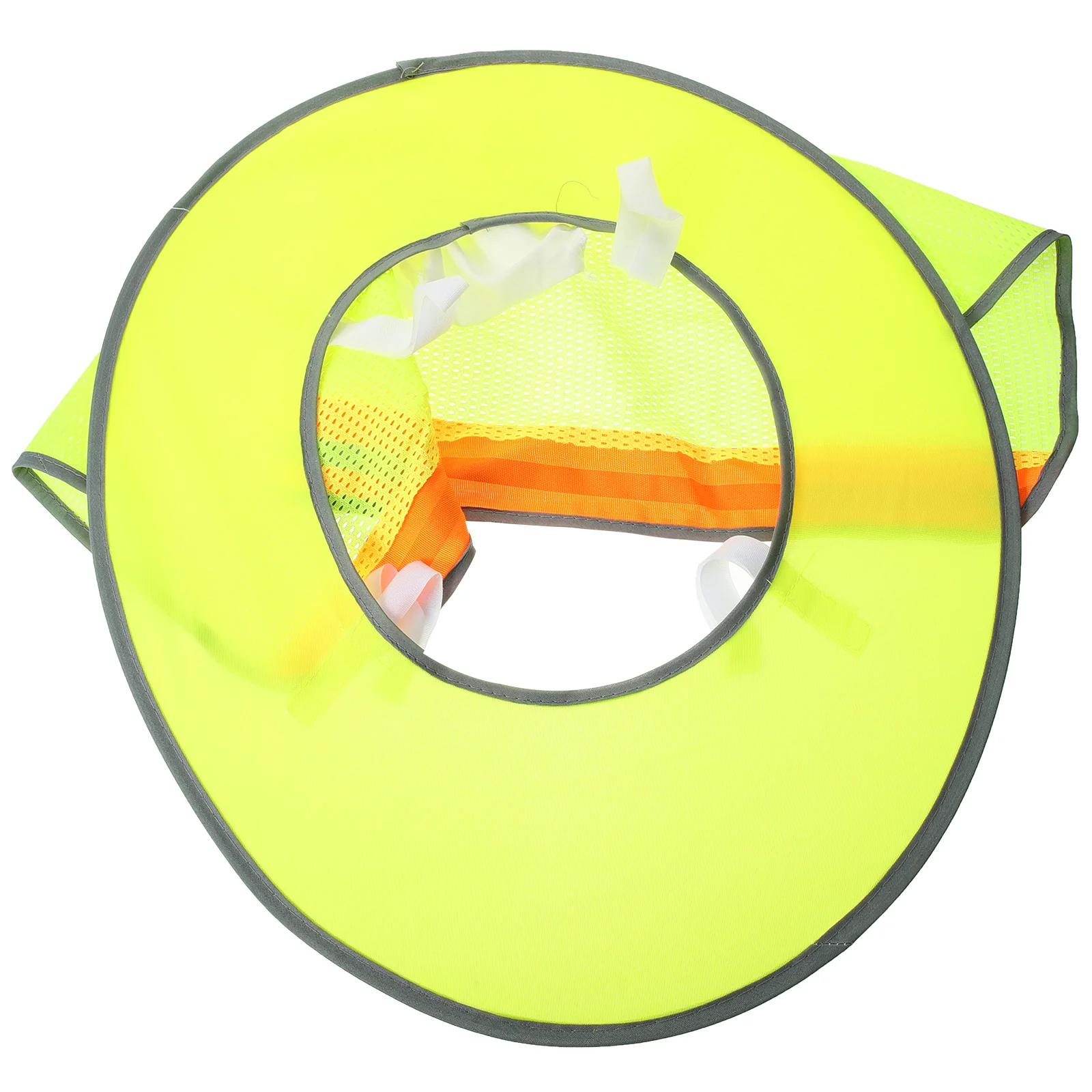 

Hard Hat Brim Shade Full Visor Sun Protection Fluorescent Reflective Band Construction Safety Cooling Anti UV