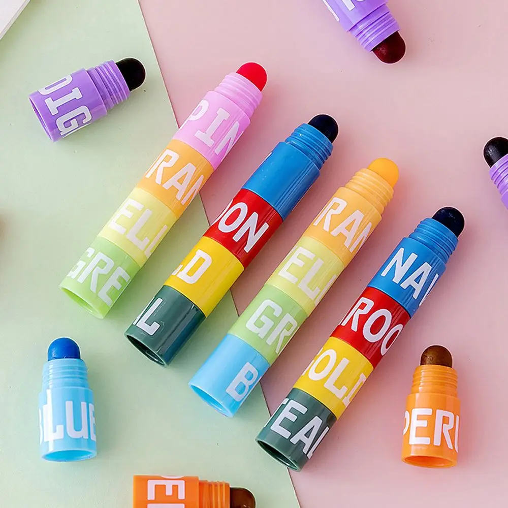 

Jelly Graffiti Student School Office Supplies Stitching Color pen Solid Fluorescent Pen Highlighter Marker Pen Painting Pens