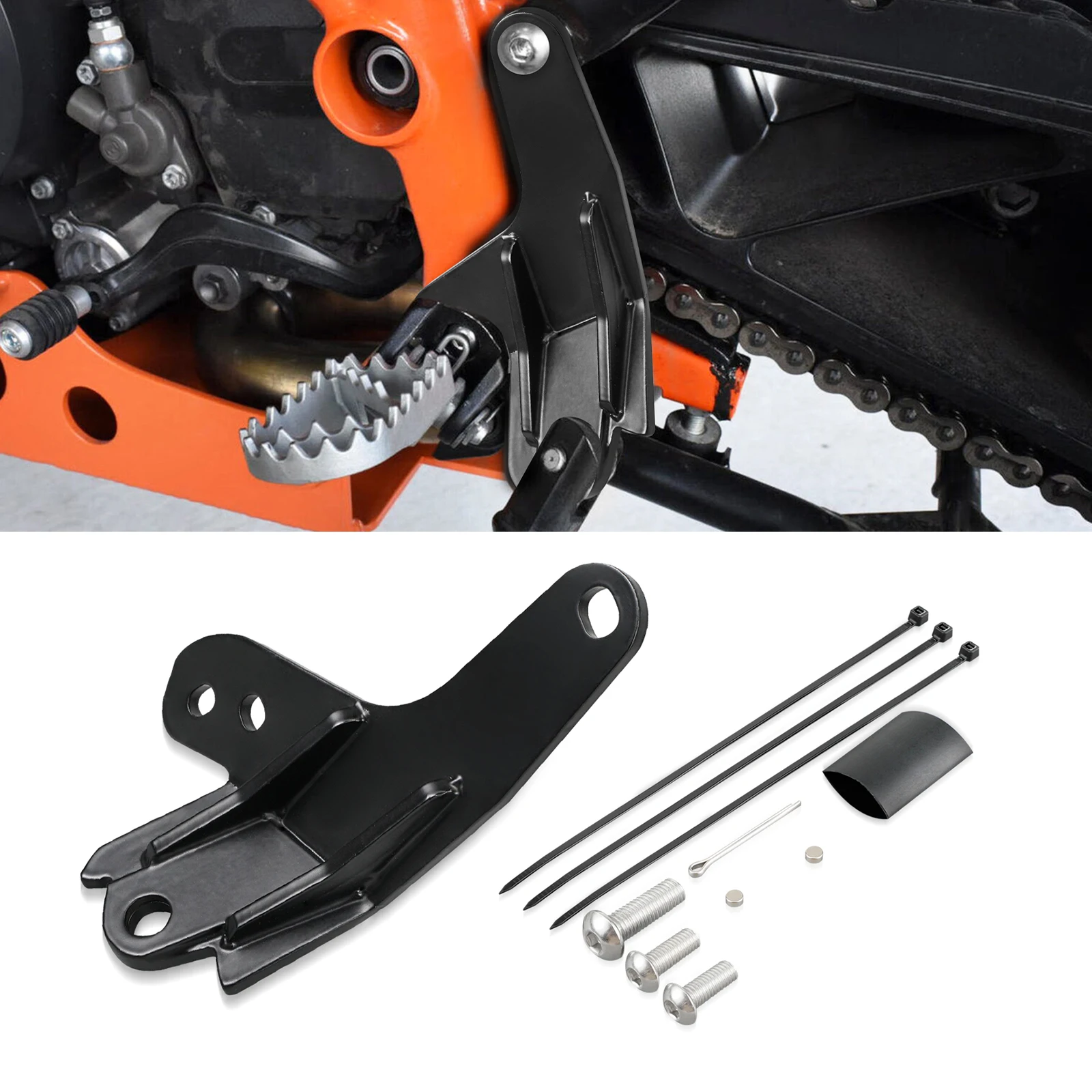 

Motorcycle Accessories Sidestand Relocate Kit For KTM 1090 1190 1290 Super Adventure R S T 2013-2020 2014 2015 2016 2017 2018 19