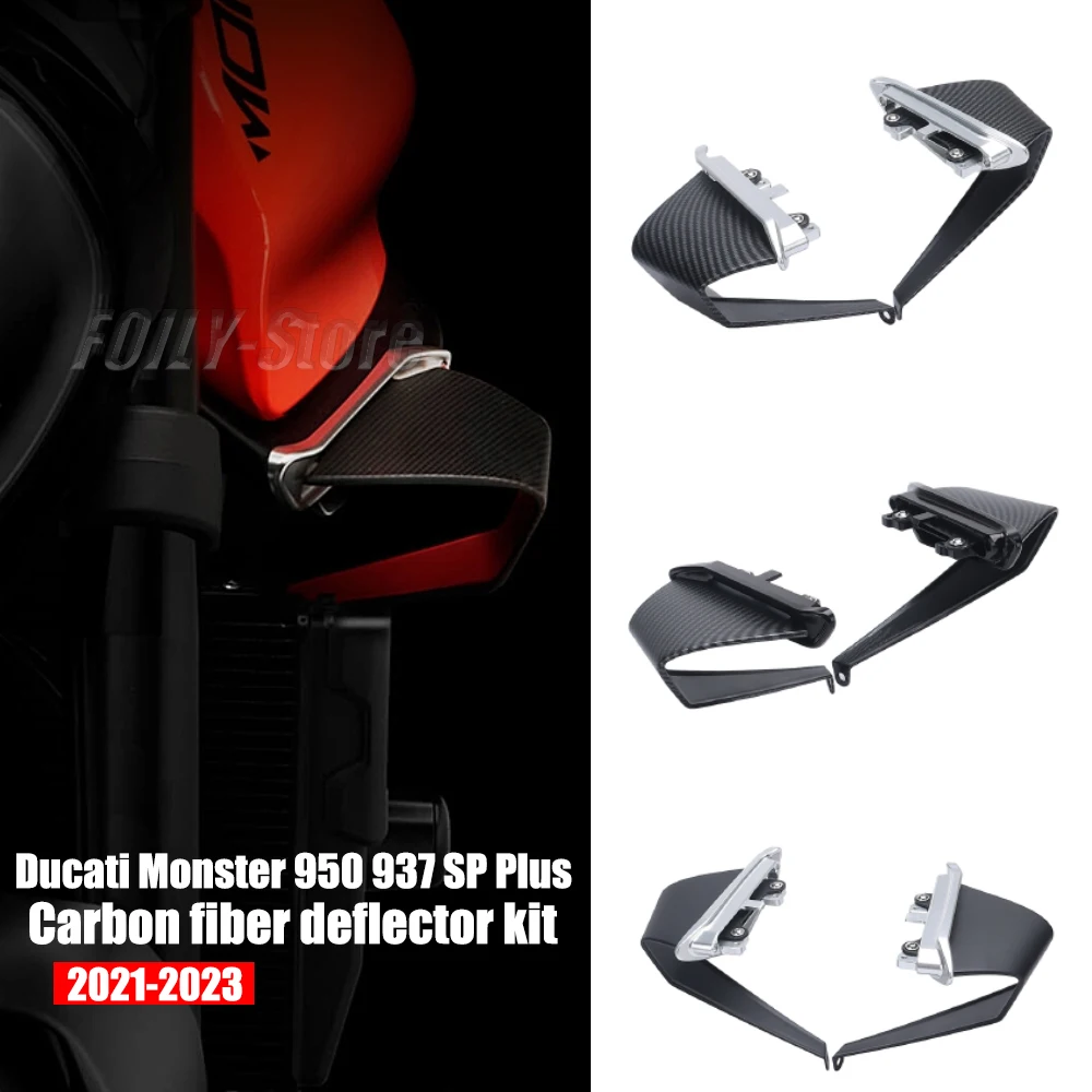 Alerón lateral aerodinámico para motocicleta, alerón para DUCATI Monster 937 SP Plus MONSTER 950, 2021, 2022, 2023