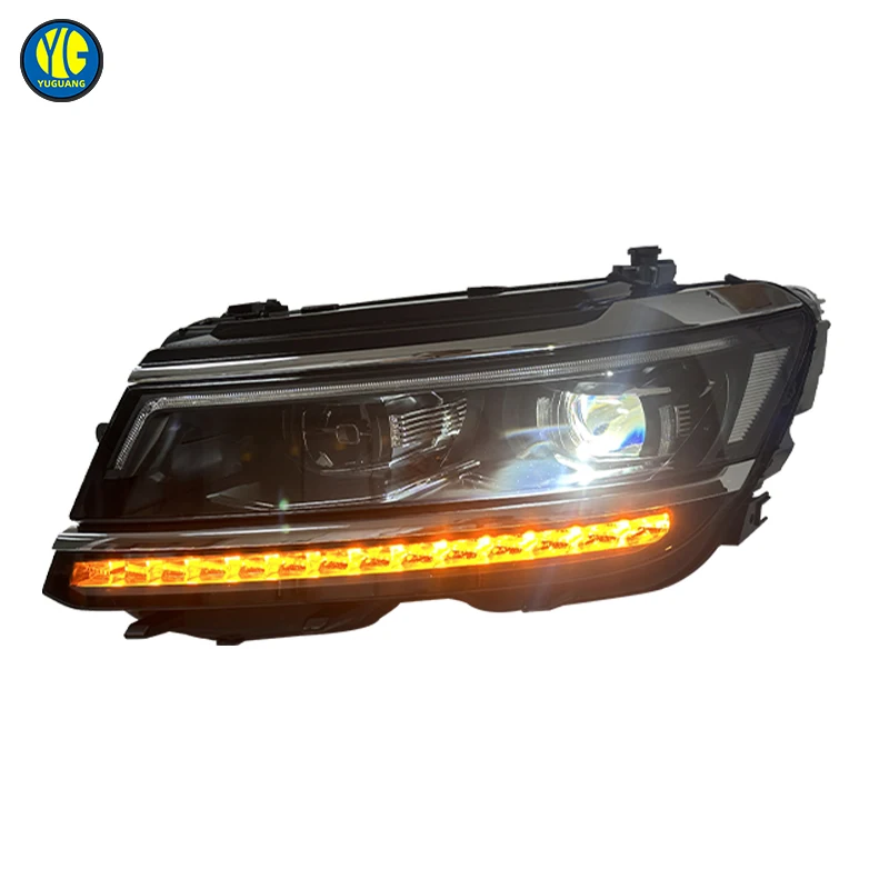 2026 YU GUANG for  Tiguan L 2017 2021 Headlamp Upgrade VW Tiguan Allspace LED Headlights Front Lamp DRL