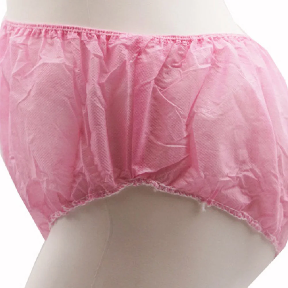 Mutande monouso in tessuto non tessuto spa da 50 pezzi mentre lingerie