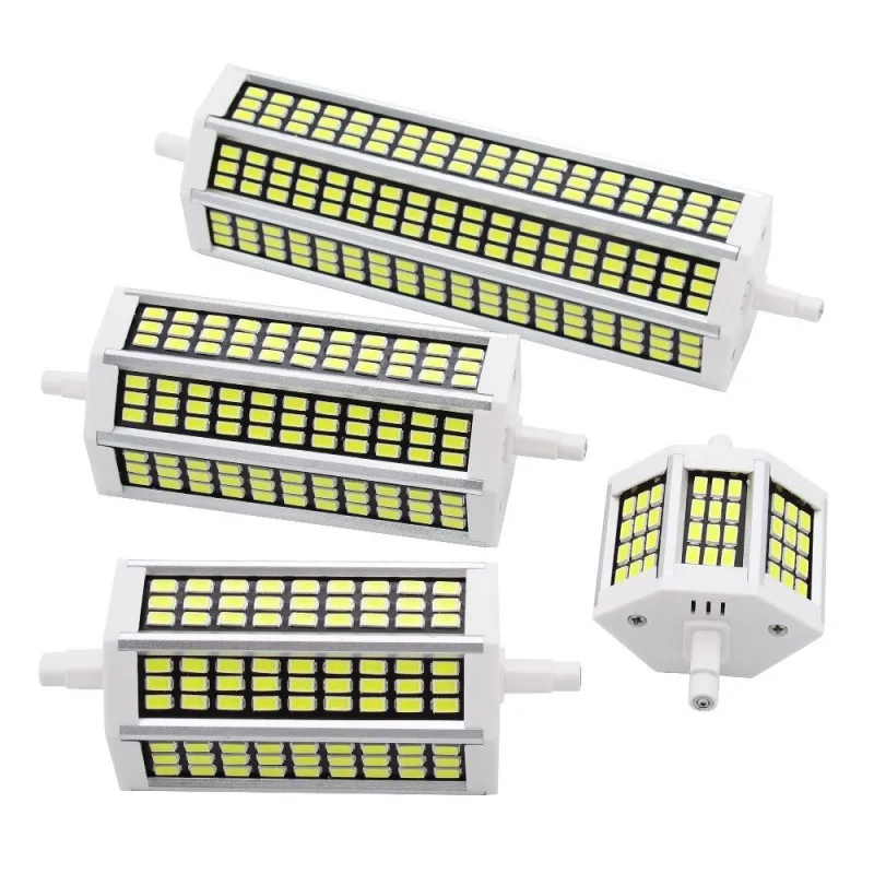 Lâmpadas de inundação LED substituição, lâmpada de halogênio, sala de estar, economia de energia, casa, SMD, R7S, 78mm, 118mm, 135mm, 189mm