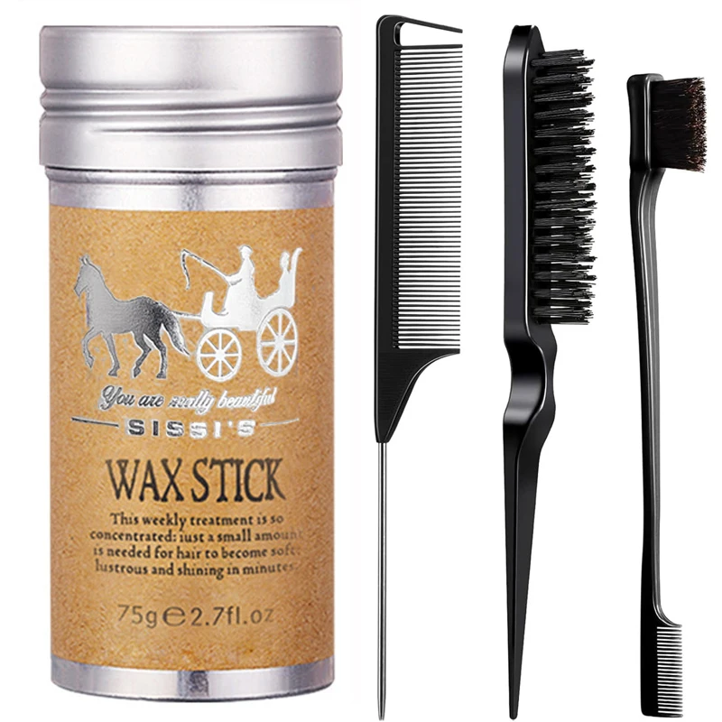 

Профессиональный воск для укладки волос для женщин: паста-помада против пушистости, разглаживающая непослушные волосы, воск-стик для контроля беспорядочного волоса и натуральных париков