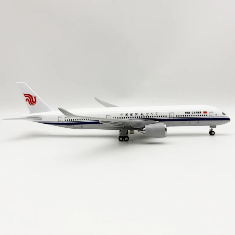 

30cm Model Plane Assemble A350 China Airways Resin Diecast 1:250 Scale Airplanes For Boys Aviation Souvenir With Stand & Wheels