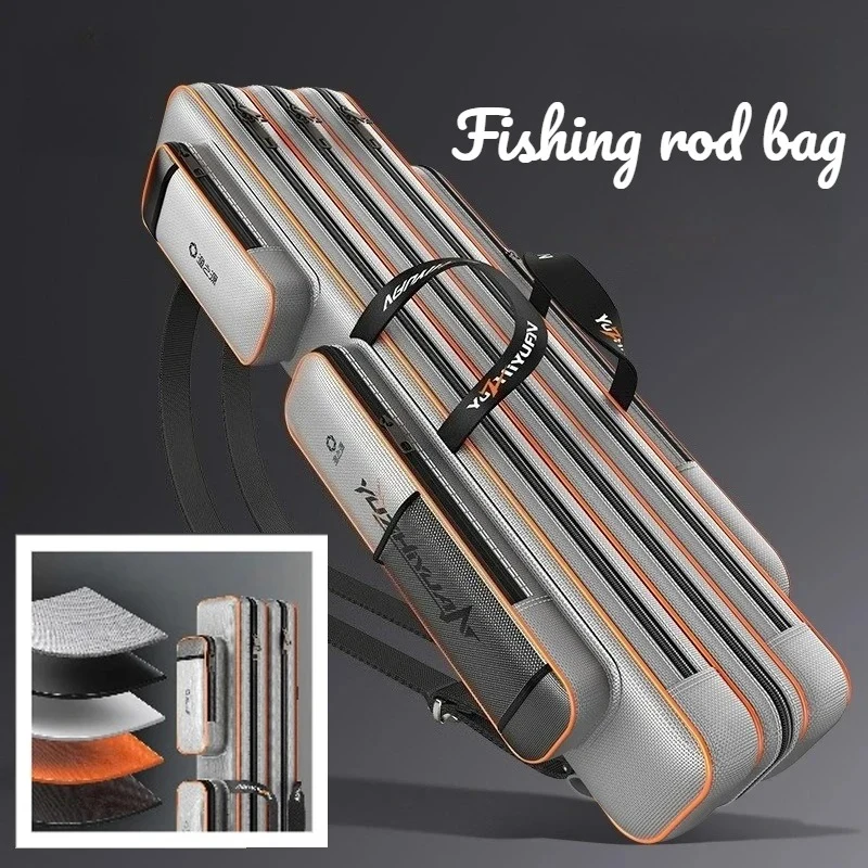 

Thickened Fish Rod Storage Bags Large Capacity Lightweight Fishing Gear Tackle Supplies Bag Outdoor Waterproof Fishing Equipment