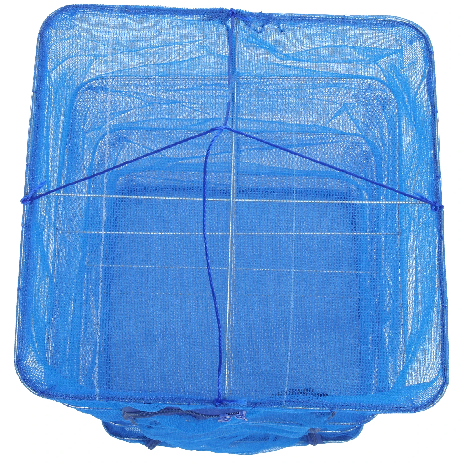 

Fish Cage Network Sun Drying Basket Mesh Hanging Rack Dryer Screen Blue Dehydrator
