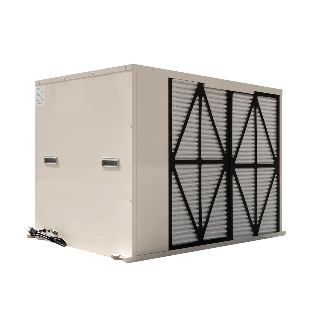 250 Pints Factory Produce Ceiling Mounted Dehumidifier Greenhouse Indoor Grow Room Dehumidifier for Industrial