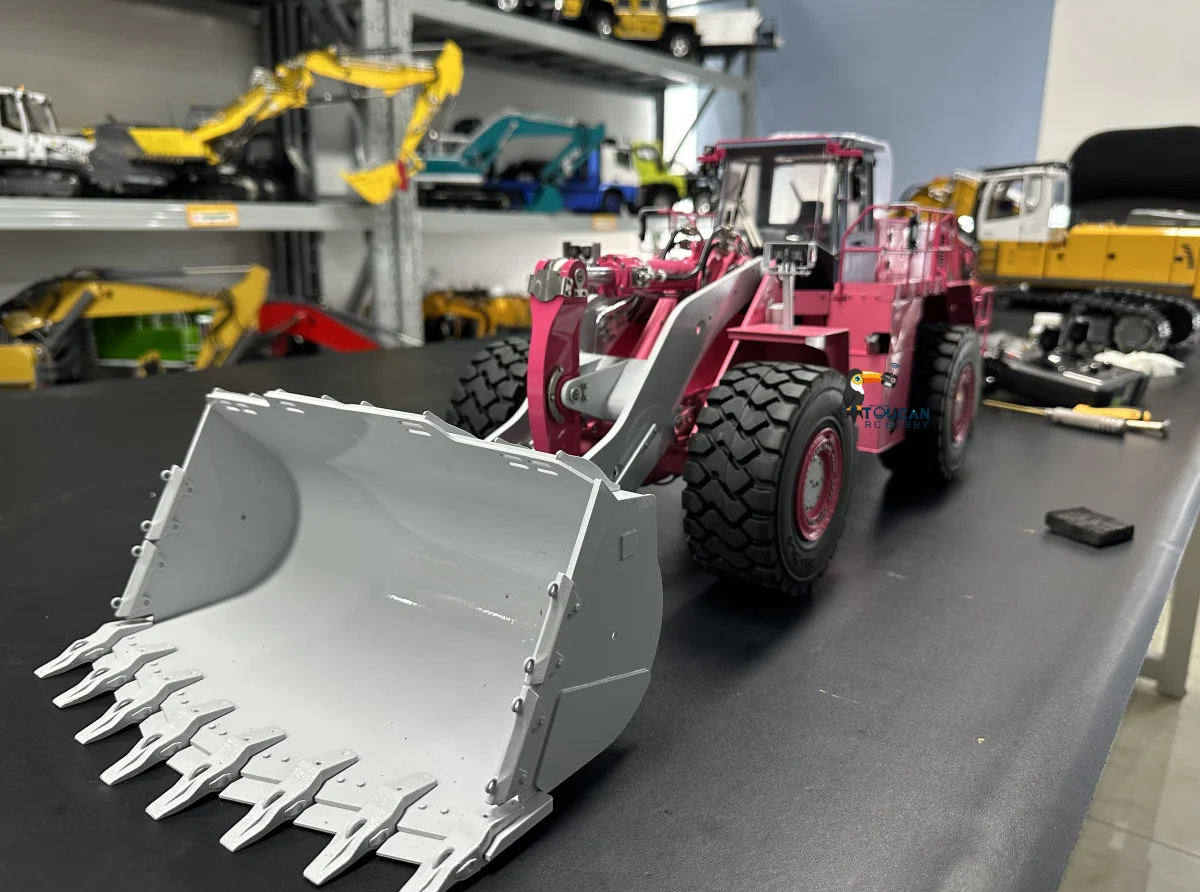 W magazynie Kabolite K988 RC ładowarka hydrauliczna RTR PL18Lite 1/14 sterowanie radiowe pojazd inżynieryjny światła dźwięki Toucanhobby TH23345