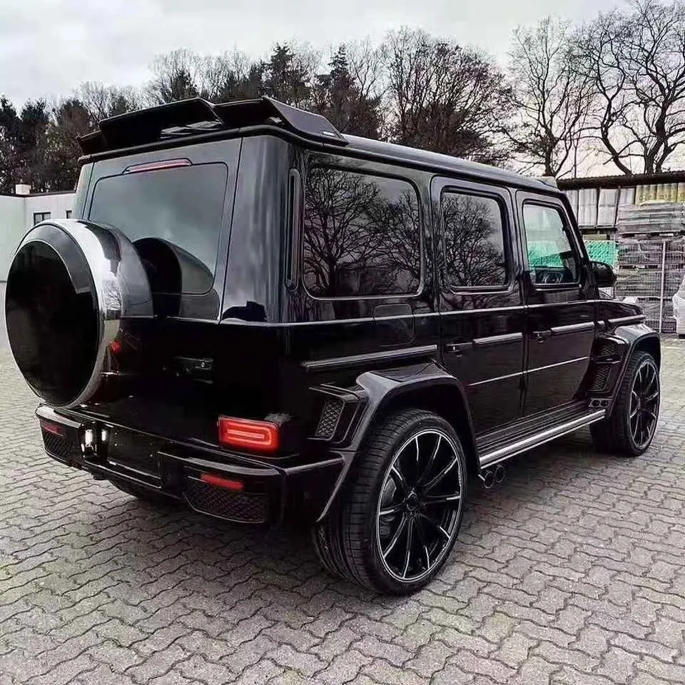 

High Efficiency body kits Within Front Bumper Rear Bumper Wheel eyebrow for BENZ W464 2019 G63 Modificate to BRA BUS style