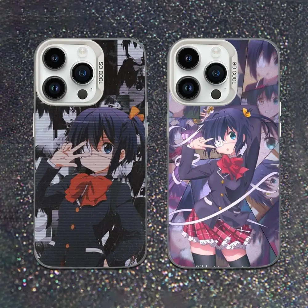 

Anime R-Rikka T-Takanashi Phone Case For iPhone 16,15,14,13,12,11,Mini,Pro,XS,SE,MAX White Matte Shockproof Cover