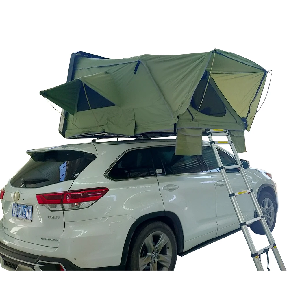 

Custom Ultra-light Weight 4wd Offroad Car Clamshell ABS Hard Shell Roof Tent