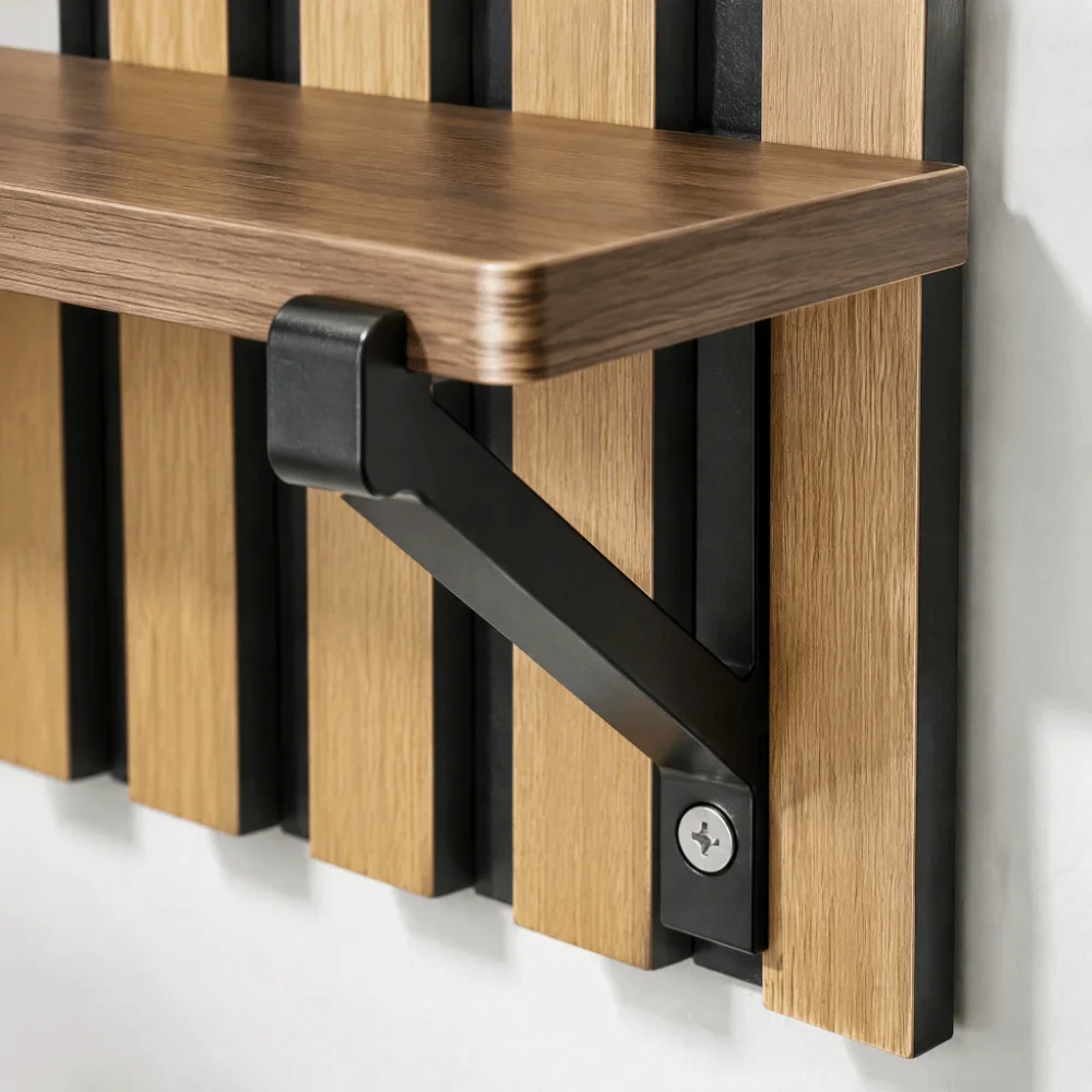 3D Printed Soundproof Board Storage Rack Simple Installation Easy Installation Sound Absorbing Board Bracket Wall Mount