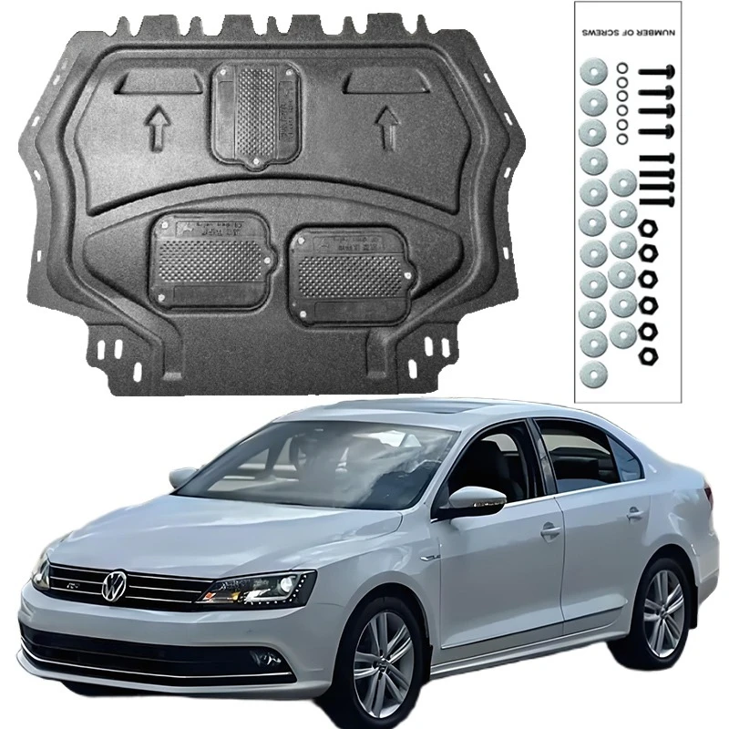 

Higher Quality Alloy Under Engine Guard Mudguard Board Splash Shield Mud Fender Plate Panel For VW Jetta 2006-2018 1.4T 1.8T